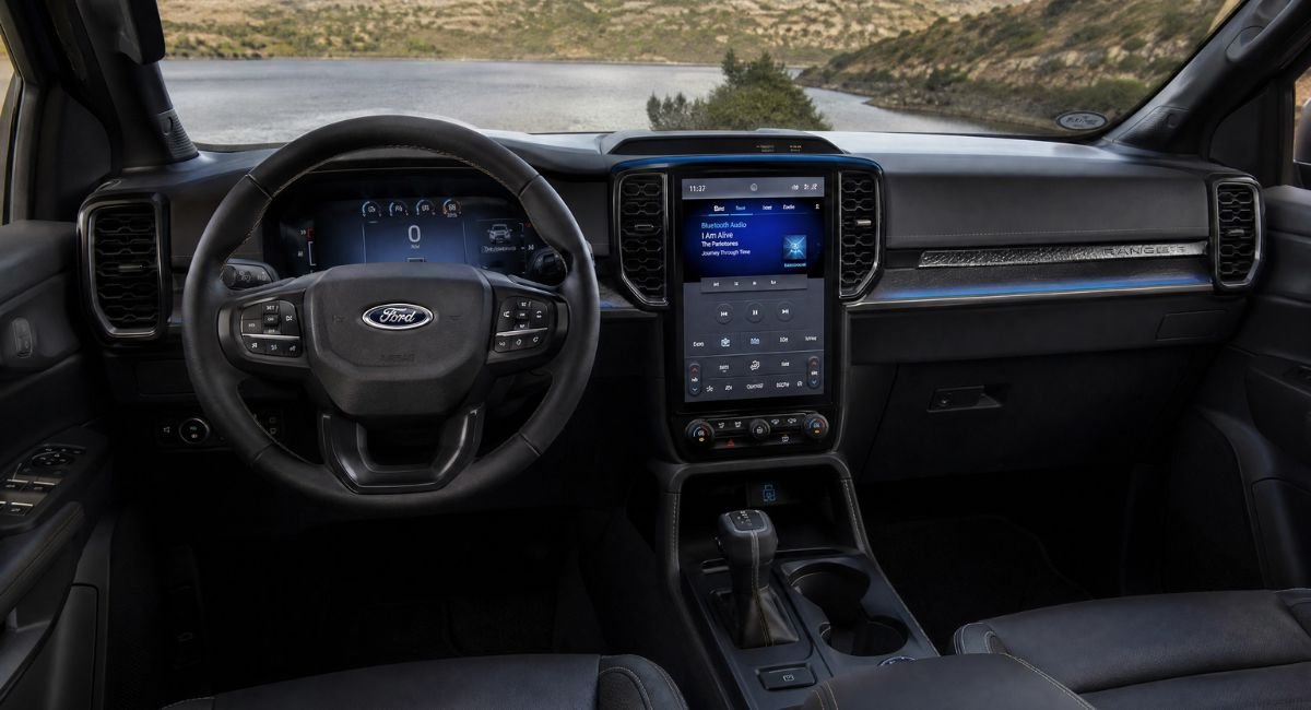 interior da ford ranger 2026