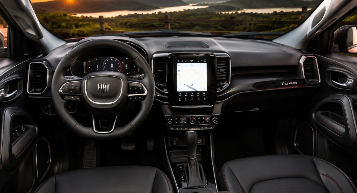 nova fiat toro 2026 interior